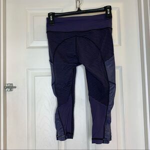 Lululemon Cut The Crop Size 2 Purple